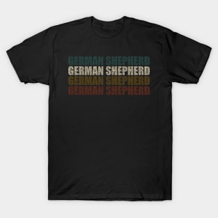 German Shepherd Dad - Funny Dog Lovers Gift For Papa T-Shirt